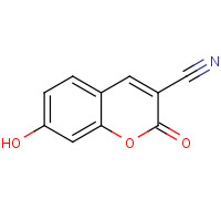 19088-73-4 3-Cyano-7-hydroxycoumarin chemical structure