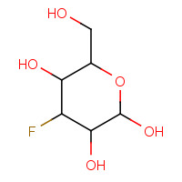 87764-46-3 3-DEOXY-3-FLUORO-D-MANNOSE chemical structure