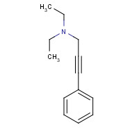22396-72-1 3-DIETHYLAMINO-1-PHENYLPROPYNE chemical structure
