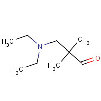 6343-47-1 3-DIETHYLAMINO-2,2-DIMETHYL-PROPIONALDEHYDE chemical structure