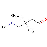 15451-14-6 3-DIMETHYLAMINO-2,2-DIMETHYLPROPIONALDEHYDE chemical structure