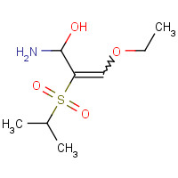175201-71-5 3-ETHOXY-2-(ISOPROPYLSULFONYL)ACRYLONITRILE chemical structure