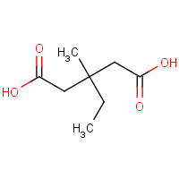 5345-01-7 3-ETHYL-3-METHYLGLUTARIC ACID chemical structure