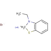 32446-47-2 3-ETHYLBENZOTHIAZOLIUM BROMIDE chemical structure