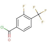216144-68-2 3-FLUORO-4-(TRIFLUOROMETHYL)BENZOYL CHLORIDE chemical structure