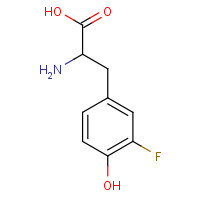 403-90-7 3-FLUORO-DL-TYROSINE chemical structure
