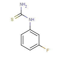 458-05-9 1-(3-FLUOROPHENYL)-2-THIOUREA chemical structure