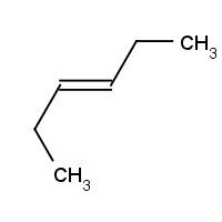 592-47-2 TRANS-3-HEXENE chemical structure