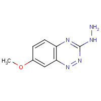 75122-37-1 3-HYDRAZINO-7-METHOXY-1,2,4-BENZOTRIAZINE chemical structure