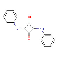 18019-52-8 3-Hydroxy-2-(phenylamino)-4-(phenylimino)-2-cyclobuten-1-one chemical structure