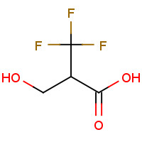 382-43-4 3-HYDROXY-2-TRIFLUOROMETHYLPROPIONIC ACID chemical structure