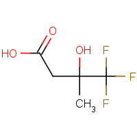 338-03-4 3-HYDROXY-3-METHYL-4,4,4-TRIFLUOROBUTYRIC ACID chemical structure