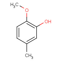 1195-09-1 2-METHOXY-5-METHYLPHENOL chemical structure