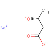 306-31-0 DL-3-HYDROXYBUTYRIC ACID SODIUM SALT chemical structure