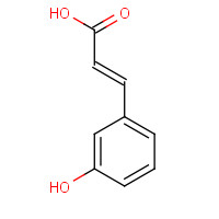 588-30-7 3-HYDROXYCINNAMIC ACID chemical structure
