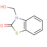 72679-97-1 3-(HYDROXYMETHYL)-2-BENZOTHIAZOLINONE chemical structure