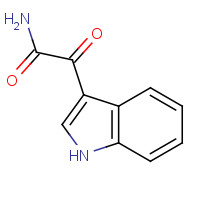 1332-68-6 3-INDOLEGLYOXYLAMIDE chemical structure