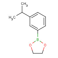 374537-96-9 3-ISOPROPYLBENZENEBORONIC ACID ETHYLENE GLYCOL ESTER chemical structure