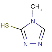 24854-43-1 4-Methyl-1,2,4-triazole-3-thiol chemical structure