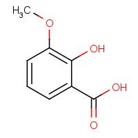 877-22-5 3-Methoxysalicylic acid chemical structure