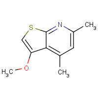 55023-34-2 3-Methoxy-4,6-dimethylthieno[2.3-b]pyridine chemical structure