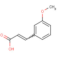 6099-04-3 3-Methoxycinnamic acid chemical structure