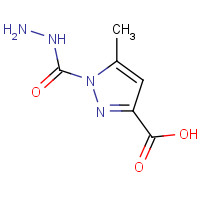 40535-14-6 5-METHYL-1 H-PYRAZOLE-3-CARBOXYLIC ACID HYDRAZIDE chemical structure