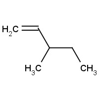 13643-02-2 3-Methyl-1-pentene chemical structure