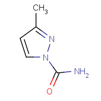 873-50-7 3-METHYLPYRAZOLE-1-CARBOXAMIDE chemical structure
