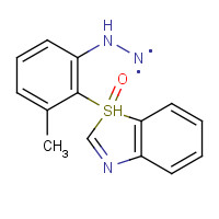 16599-98-7 3-Methyl-2-benzothiazolinonephenylhydrazone chemical structure
