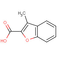 24673-56-1 3-Methylbenzofuran-2-carboxylic acid chemical structure