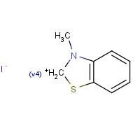 2786-31-4 3-METHYLBENZOTHIAZOLIUM IODIDE chemical structure