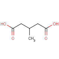 626-51-7 3-METHYLGLUTARIC ACID chemical structure
