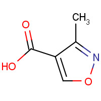 17153-20-7 3-Methyl-4-isoxazolecarboxylic acid chemical structure