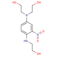 33229-34-4 2,2'-((4-((2-Hydroxyethyl)amino)-3-nitrophenyl)imino)bisethanol chemical structure