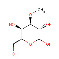 13224-94-7 3-O-METHYL-ALPHA-D-GLUCOPYRANOSE chemical structure
