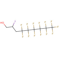 38550-44-6 2-IODO-1H,1H,2H,3H,3H-PERFLUORONONAN-1-OL chemical structure