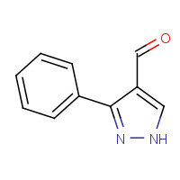 26033-20-5 3-PHENYL-1H-PYRAZOLE-4-CARBALDEHYDE chemical structure