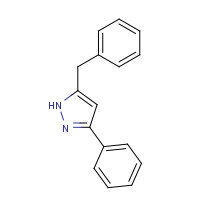 25142-45-4 3-Phenyl-5-(phenylmethyl)-(1H)-pyrazole chemical structure
