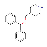 136647-21-7 4-((DIPHENYLMETHOXY)METHYL)PIPERIDINE chemical structure