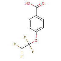 10009-25-3 4-(1,1,2,2-TETRAFLUOROETHOXY)BENZOIC ACID chemical structure