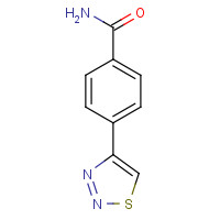 175205-53-5 4-(1,2,3-THIADIAZOL-4-YL)BENZAMIDE chemical structure