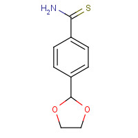 175202-43-4 4-(1,3-DIOXOLAN-2-YL)BENZENE-1-CARBOTHIOAMIDE chemical structure