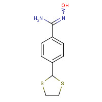 175204-51-0 4-(1,3-DITHIOLAN-2-YL)-N'-HYDROXYBENZENECARBOXIMIDAMIDE chemical structure