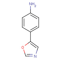 1008-95-3 4-(1,3-OXAZOL-5-YL)ANILINE chemical structure
