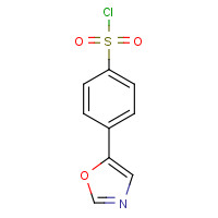 337508-66-4 4-(1,3-OXAZOL-5-YL)BENZENESULFONYL CHLORIDE chemical structure