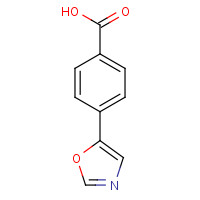 250161-45-6 4-(1,3-OXAZOL-5-YL)BENZOIC ACID chemical structure