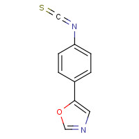 321309-41-5 4-(1,3-OXAZOL-5-YL)PHENYL ISOTHIOCYANATE chemical structure