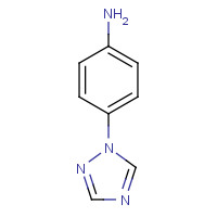 6523-49-5 1-(4'-AMINOPHENYL)-1,2,4-TRIAZOLE chemical structure
