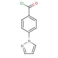 220461-83-6 4-(1H-PYRAZOL-1-YL)BENZOYL CHLORIDE chemical structure